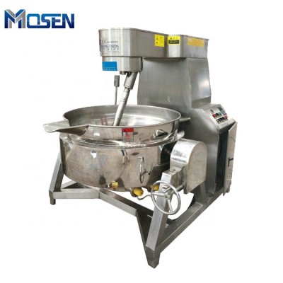 Food Stainless Steel Tilting Jacket Cooker/Inclinable jacketed kettle 800L Steam Heating Jacket Cooker